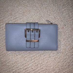 Micheal Kors gansevoort wallet pale blue
